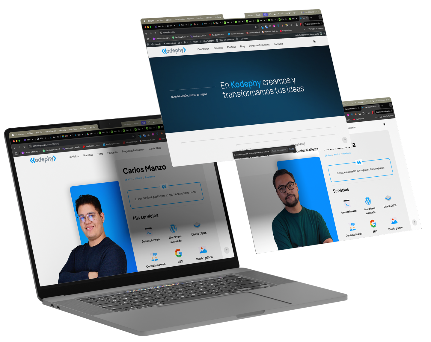 Sitio web <br>empresarial